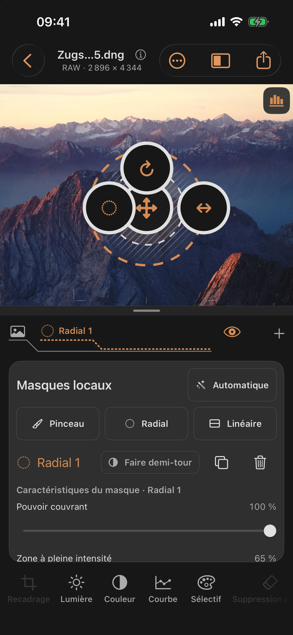 Masques: Retoucher des zones précises de l’image