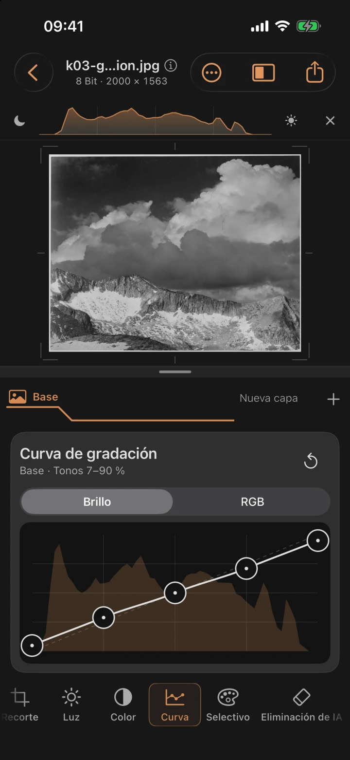 Versión suave y plana del motivo «Kar»