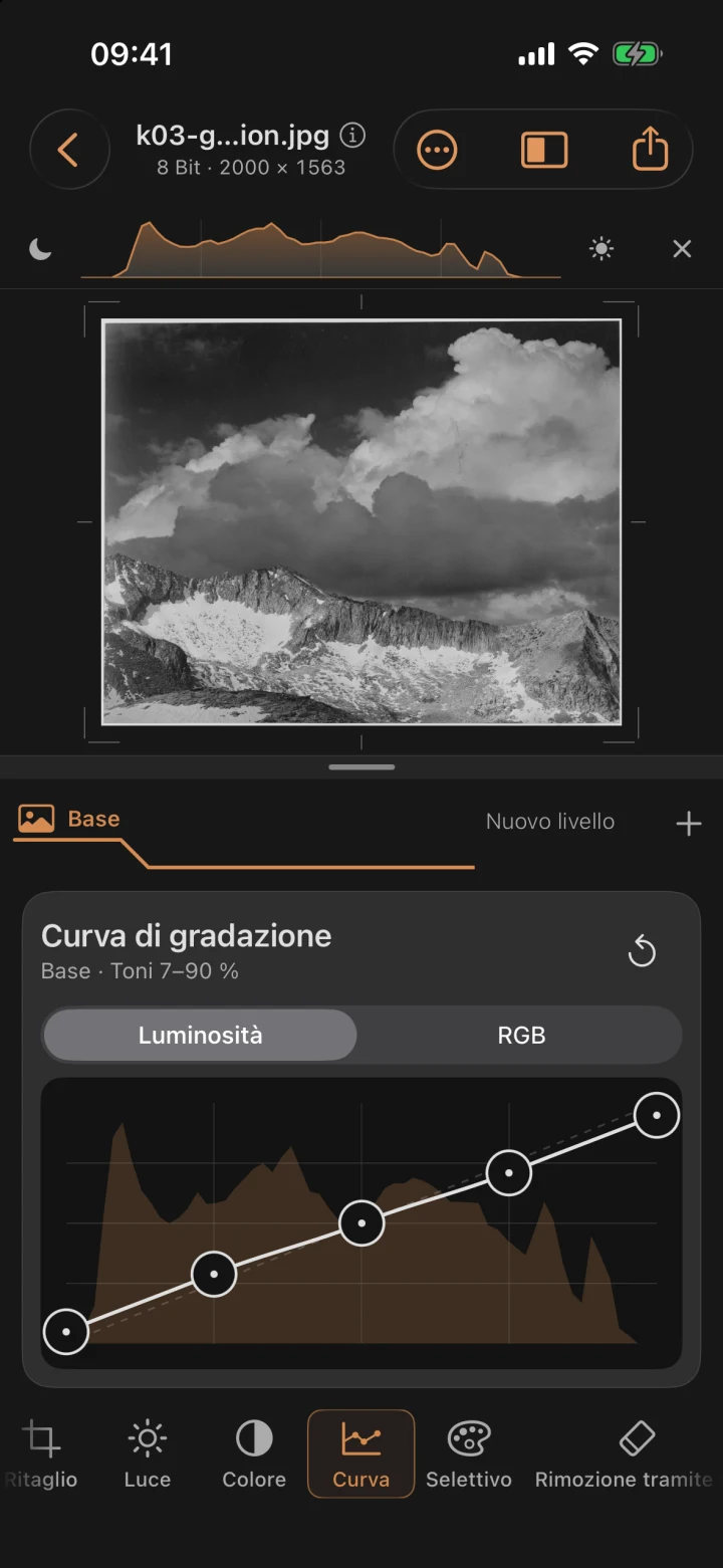 Versione morbida e piatta del motivo Kar