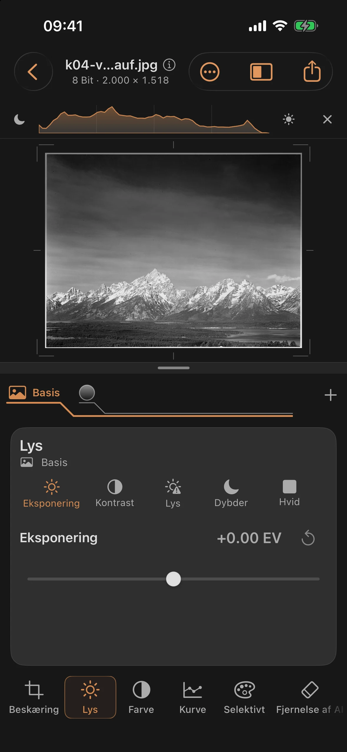 Færdigt Teton-panorama med tæt himmel og detaljeret forgrund