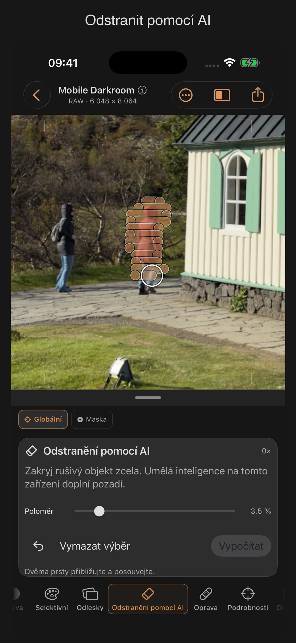 Odstranit pomocí AI