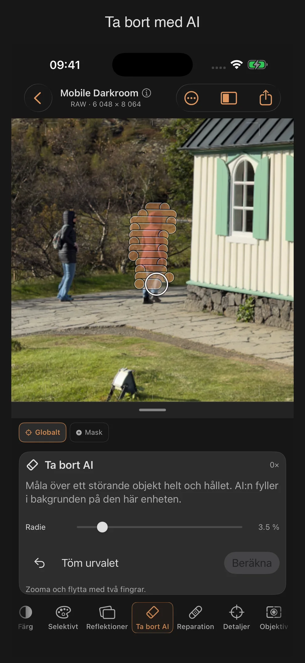 Ta bort med AI